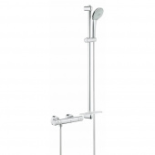 Термостатический смеситель для душа GROHE Grohtherm 1000 Cosmopolitan New с душевым гарнитуром (штанга 900 мм), хром (34321002) — фото, характеристики, купить в EJSK-CLIMBO