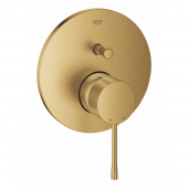 Смеситель однорычажный для ванны GROHE Essence, круглая розетка, холодный рассвет матовый (24058GN1) — фото, характеристики, купить в EJSK-CLIMBO