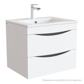 Тумба подвесная, белая, 60 см, Cloud,  IDDIS, CLO60W0i95. Подходит умывальник: 0136000i28 — фото, характеристики, купить в EJSK-CLIMBO