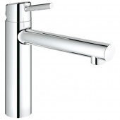 Смеситель для кухни GROHE Concetto с высоким изливом, 31128001 — фото, характеристики, купить в EJSK-CLIMBO