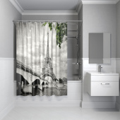 541P18Ri11 Штора для ванной комнаты, коллекция Basic — фото, характеристики, купить в EJSK-CLIMBO