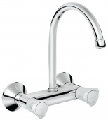 Смеситель для кухни GROHE Costa L, настенный с высоким изливом, 31191001 — фото, характеристики, купить в EJSK-CLIMBO