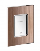 Панель смыва для унитаза GROHE Skate Cosmopolitan Wood (3 режима смыва), 38849HP0 — фото, характеристики, купить в EJSK-CLIMBO