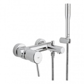 Смеситель для ванны GROHE Concetto с душевым гарнитуром, 32212001 — фото, характеристики, купить в EJSK-CLIMBO