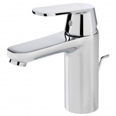 Смеситель для раковины GROHE Eurosmart Cosmopolitan с донным клапаном, средний излив, 23325000 — фото, характеристики, купить в EJSK-CLIMBO