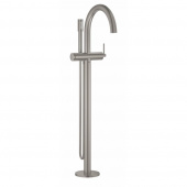 Внешняя часть смесителя для ванны GROHE Atrio New с ручным душем, свободностоящий, суперсталь (32653DC3) — фото, характеристики, купить в EJSK-CLIMBO
