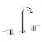 Смеситель для раковины GROHE Essence+  с донным клапаном и низким изливом, 20296001 — фото, характеристики, купить в EJSK-CLIMBO