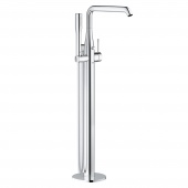 Смеситель для ванны GROHE Essence+ с душевым гарнитуром, свободностоящий, 23491001 — фото, характеристики, купить в EJSK-CLIMBO