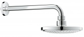 Верхний душ с кронштейном GROHE Euphoria Cosmopolitan, 1 режим, диаметр 180 мм, хром — фото, характеристики, купить в EJSK-CLIMBO