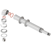 RCA-6010-251220 Комплект дымохода АНТИЛЕД УНИВЕРСАЛЬНЫЙ 60/100 - 1220мм — фото, характеристики, купить в EJSK-CLIMBO
