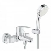 Смеситель для ванны GROHE Eurostyle Cosmopolitan с ручным душем New Tempesta Cosmo II, хром (3359220A) — фото, характеристики, купить в EJSK-CLIMBO