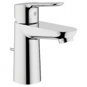 Смеситель для раковины GROHE BauEdge с донным клапаном, 23328000 — фото, характеристики, купить в EJSK-CLIMBO