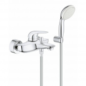 Смеситель для ванны GROHE Eurostyle New Solid с душевым набором, хром (2372930A) — фото, характеристики, купить в EJSK-CLIMBO