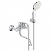 Смеситель универсальный GROHE Costa S с душевым гарнитуром New Tempesta 100, один режим, 9,5 л/мин, хром (2679210A) — фото, характеристики, купить в EJSK-CLIMBO