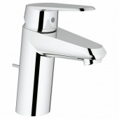 Смеситель для раковины GROHE Eurodisc Cosmopolitan с донным клапаном и ограничением расхода воды, 3319020E — фото, характеристики, купить в EJSK-CLIMBO
