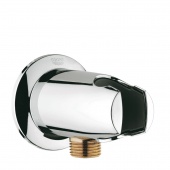 Подключение для душевого шланга GROHE Movario с держателем, 28406000 — фото, характеристики, купить в EJSK-CLIMBO