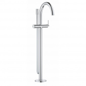 Смеситель для ванны GROHE Atrio New с душевым гарнитуром, верхняя монтажная часть, напольный монтаж, хром (32653003) — фото, характеристики, купить в EJSK-CLIMBO