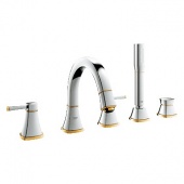Смеситель для ванны GROHE Grandera с душевым гарнитуром, 19919IG0 — фото, характеристики, купить в EJSK-CLIMBO