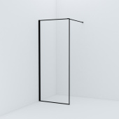Душевая перегородка Walk In, черный 80x195, Slide, IDDIS, SLI8BS8i23 — фото, характеристики, купить в EJSK-CLIMBO