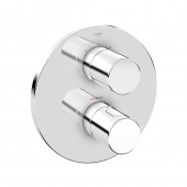 Термостат для ванны GROHE Grohtherm 3000 Cosmopolitan с переключателем (верхняя монтажная часть), 19468000 — фото, характеристики, купить в EJSK-CLIMBO