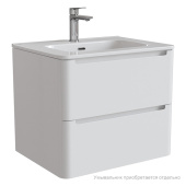 Тумба подвесная, белый, 60 см, Edifice,  IDDIS, EDI60W0i95. Подходит умывальник  0106000i28 — фото, характеристики, купить в EJSK-CLIMBO
