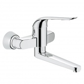 Смеситель для раковины GROHE Euroeco Special (вынос 257 мм, длина рычага 170 мм), 32773000 — фото, характеристики, купить в EJSK-CLIMBO
