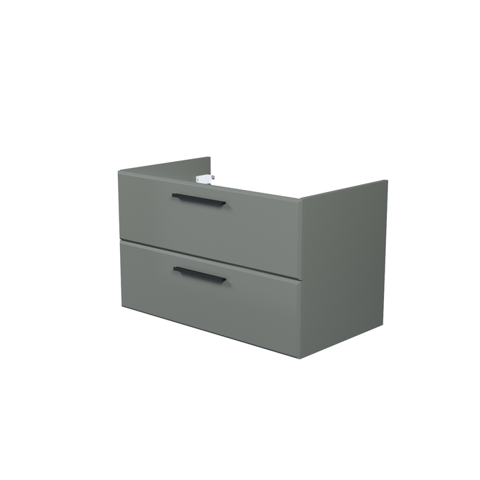 Тумба подвесная, 80 см, серый, Слайд Икс (Slide X), IDDIS, SLX80G0i95 подходит умыв. 4518000i28 — фото, характеристики