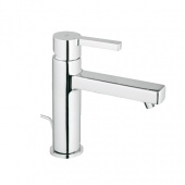 Смеситель для раковины GROHE Lineare с донным клапаном и средним изливом, 23443000 — фото, характеристики, купить в EJSK-CLIMBO