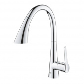 Смеситель для кухни GROHE Zedra New с выдвижной лейкой, хром (32294002) — фото, характеристики, купить в EJSK-CLIMBO