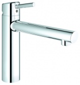 Смеситель для кухни GROHE Concetto со средним изливом для монтажа перед окном, 31210001 — фото, характеристики, купить в EJSK-CLIMBO