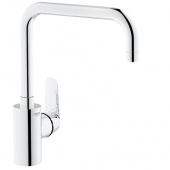 Смеситель для кухни GROHE Eurodisc Cosmopolitan с высоким изливом, 32259002 — фото, характеристики, купить в EJSK-CLIMBO