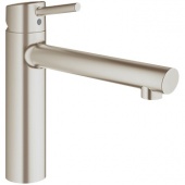 Смеситель для кухни GROHE Concetto со средним изливом, 31128DC1 — фото, характеристики, купить в EJSK-CLIMBO