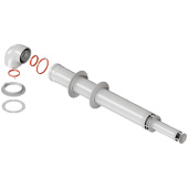 RCA-6010-241000 Комплект дымохода АНТИЛЕД 60/100 - 1000мм в комплекте фланец — фото, характеристики, купить в EJSK-CLIMBO