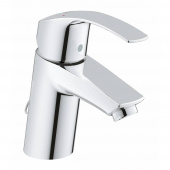 Смеситель для раковины GROHE Eurosmart New с цепочкой, хром (33188002) — фото, характеристики, купить в EJSK-CLIMBO