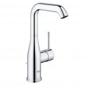 Смеситель для раковины GROHE Essence+ с донным клапаном и высоким изливом, 32628001 — фото, характеристики, купить в EJSK-CLIMBO