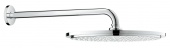 Верхний душ с кронштейном GROHE Rainshower Cosmopolitan Metal, диаметр 310 мм, с ограничением расхода воды, 26066000 — фото, характеристики, купить в EJSK-CLIMBO