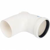 STOUT Элемент дымохода конденсац. угол 87° с инспекцией DN80 м/п PP-FE (SCA-8080-010090) — фото, характеристики, купить в EJSK-CLIMBO