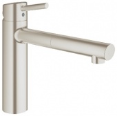 Смеситель для кухни GROHE Concetto с выдвижным изливом, 31129DC1 — фото, характеристики, купить в EJSK-CLIMBO