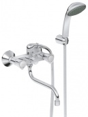 Смеситель для ванны GROHE Costa S с душевым гарнитуром, 26792001 — фото, характеристики, купить в EJSK-CLIMBO