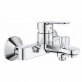 Смеситель для ванны GROHE BauEdge, настенный монтаж (23605000) — фото, характеристики, купить в EJSK-CLIMBO