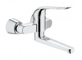 Смеситель для раковины GROHE Euroeco Special (вынос 274 мм, длина рычага 170 мм), 32774000 — фото, характеристики, купить в EJSK-CLIMBO