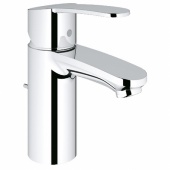 Смеситель для раковины GROHE Eurostyle Cosmopolitan с донным клапаном и ограничением расхода воды, 3355220E — фото, характеристики, купить в EJSK-CLIMBO
