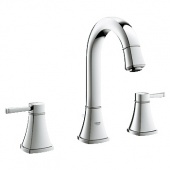 Смеситель для раковины GROHE Grandera с донным клапаном и высоким изливом, 20389000 — фото, характеристики, купить в EJSK-CLIMBO