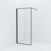 Душевая перегородка Walk In, черный 90x195, Slide, IDDIS, SLI8BS9i23 — фото, характеристики, купить в EJSK-CLIMBO