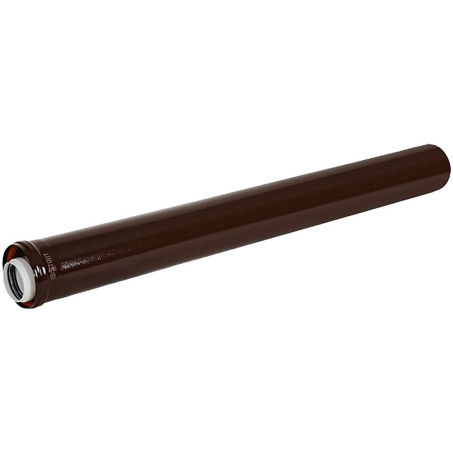 STOUT SCR-8610-701000 STOUT Удлинитель дымохода конденсац. коакс. D60(п-м)/100(п-м), L1000, КОРИЧНЕВЫЙ — фото, характеристики