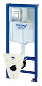 Система инсталляции для унитазов Grohe Rapid SL, 38827000 (4 в 1, с кнопкой смыва) — фото, характеристики, купить в EJSK-CLIMBO