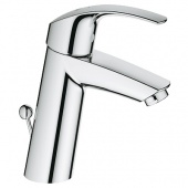 Смеситель для раковины GROHE Eurosmart с донным клапаном и энергосберегающим картриджем, 2339310E — фото, характеристики, купить в EJSK-CLIMBO