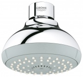 Верхний душ GROHE Tempesta Classic, 4 режима, диаметр 100 мм, 27606000 — фото, характеристики, купить в EJSK-CLIMBO