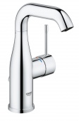 Смеситель для раковины GROHE Essence+ с цепочкой и средним изливом, 23480001 — фото, характеристики, купить в EJSK-CLIMBO