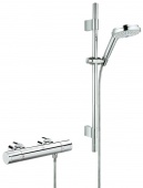 Термостат для душа GROHE Grohtherm 3000 Cosmopolitan с душевым гарнитуром, 34275000 — фото, характеристики, купить в EJSK-CLIMBO